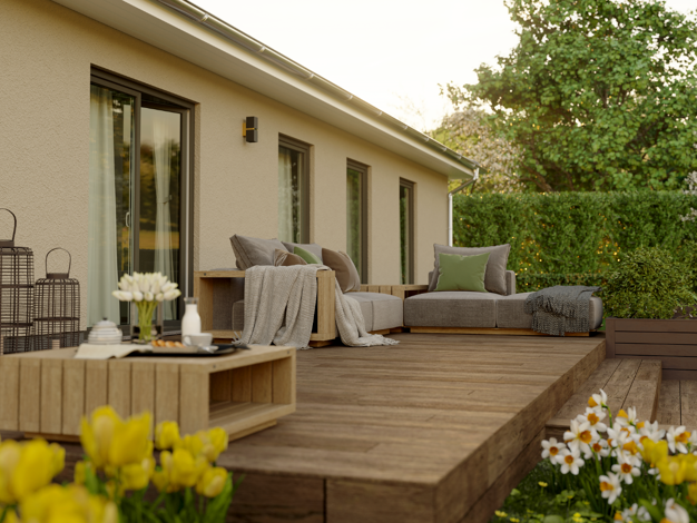 Bungalow zum Kauf - Erstbezug 350.845 € 5 Zimmer 130 m² 1.540 m² Grundstück Culm Brahmenau 07554