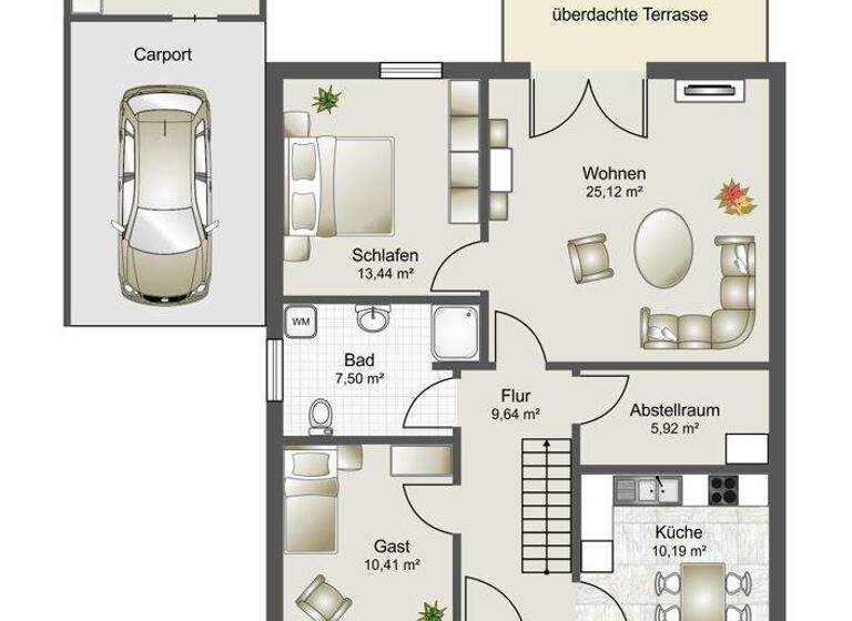 Doppelhaushälfte zum Kauf 349.000 € 5 Zimmer 135 m² 286 m² Grundstück Ostenfeld 25872