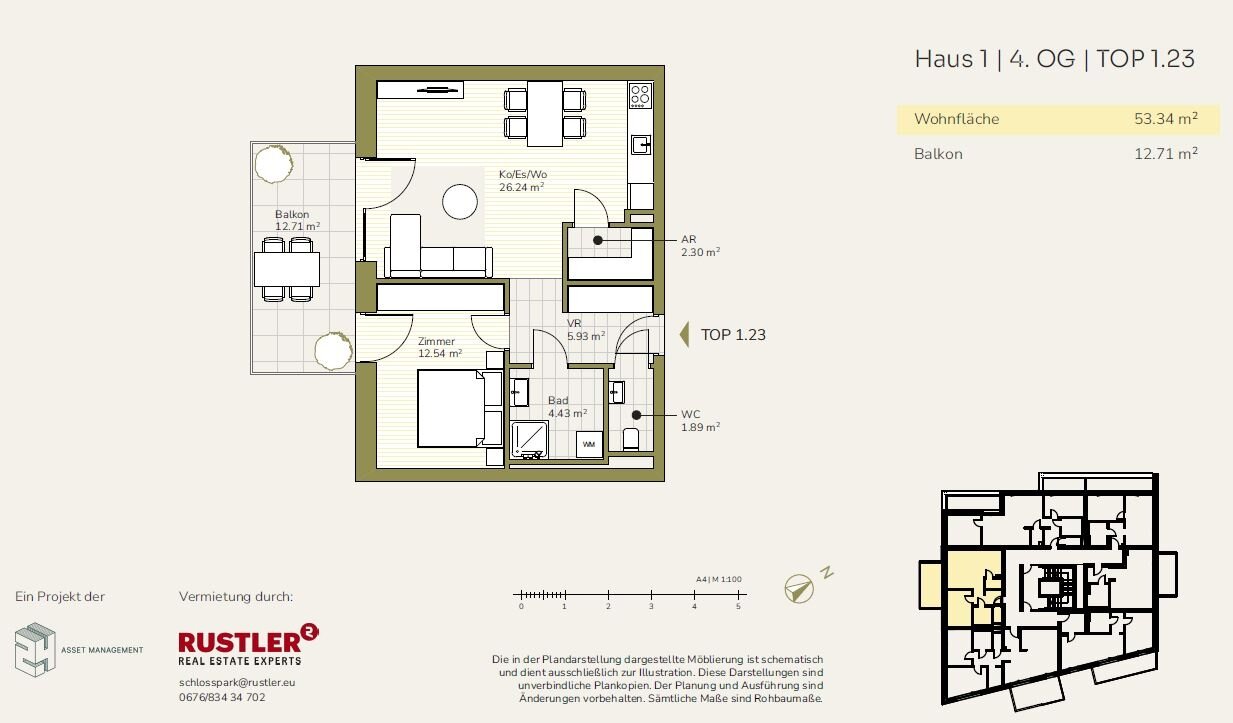 Wohnung zur Miete 558 € 2 Zimmer 53,3 m²<br/>Wohnfläche 01.09.2025<br/>Verfügbarkeit Straßgang Graz 8054