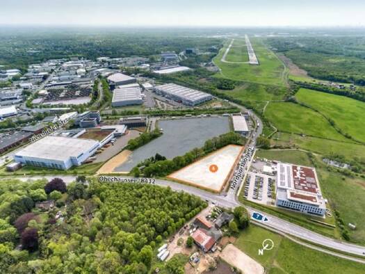 Gewerbegrundstück zum Kauf provisionsfrei 8.000 m² Grundstück Nordportbogen Garstedt Norderstedt 22848