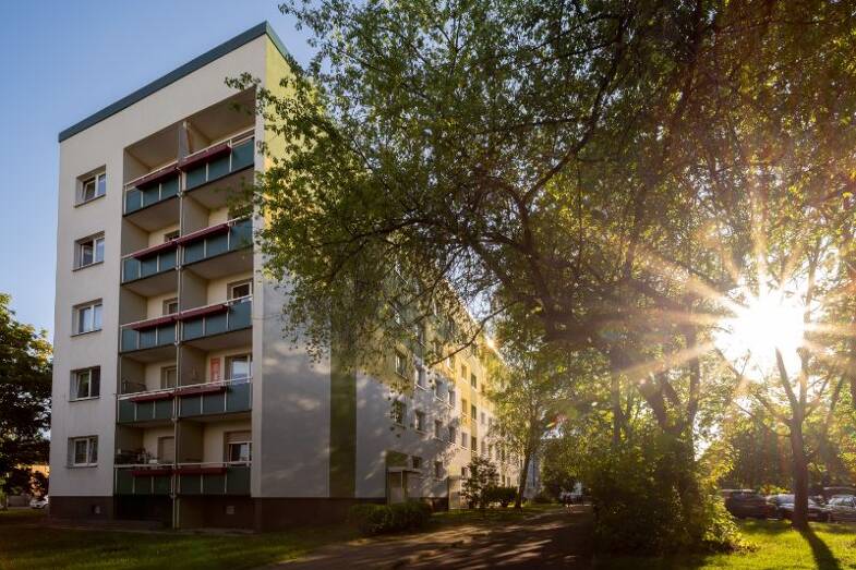 Wohnung zur Miete 228 € 1 Zimmer 25,8 m² 3. Geschoss frei ab 01.08.2025 Gerberastraße 38 Nördliche Neustadt Halle 06122