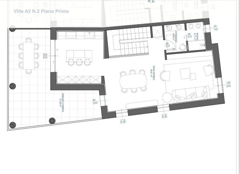 Doppelhaushälfte zum Kauf - Erstbezug 1.050.000 € 4 Zimmer 256 m² 143 m² Grundstück frei ab 31.08.2027 Verbania 28921