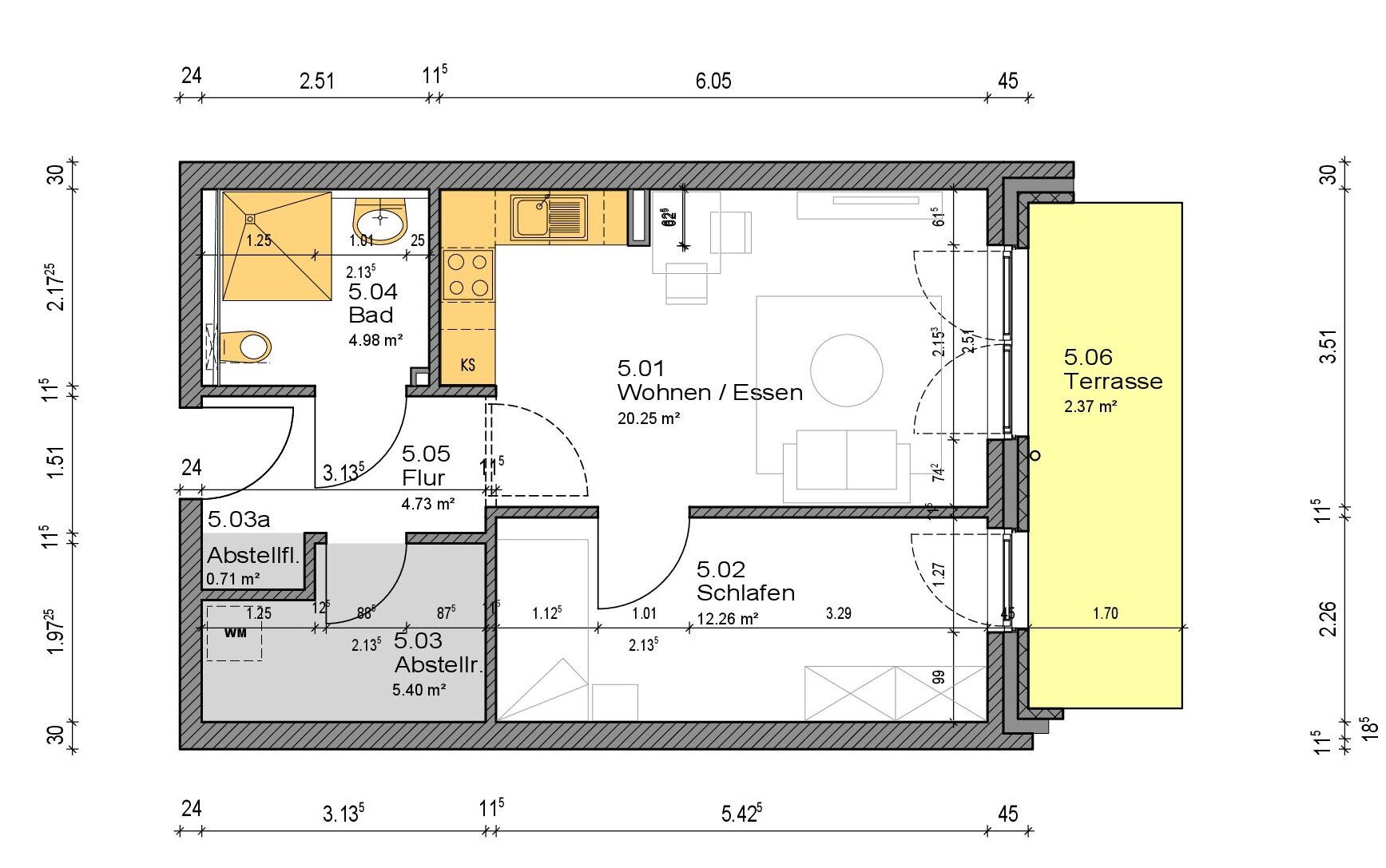 Wohnung zur Miete 528 € 2 Zimmer 50,4 m²<br/>Wohnfläche EG<br/>Geschoss 01.04.2025<br/>Verfügbarkeit Anton-Oncken-Str. 2 Wittmund Wittmund 26409