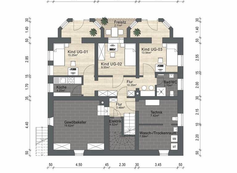 Mehrfamilienhaus zum Kauf als Kapitalanlage geeignet 17 Zimmer 394 m² 443 m² Grundstück Innenstadt Tübingen 72072