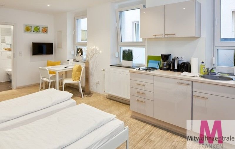 Wohnung zur Miete Wohnen auf Zeit 890 € 1 Zimmer 32 m²<br/>Wohnfläche ab sofort<br/>Verfügbarkeit Stadtpark / Stadtgrenze 22 Fürth 90762