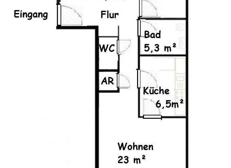 Wohnung zur Miete 657 € 3 Zimmer 73 m² 3. Geschoss frei ab 01.03.2026 Feldhasenweg 5 Paunsdorf Leipzig 04329
