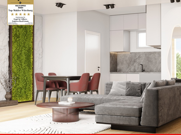 Wohnung zum Kauf - Erstbezug provisionsfrei 452.000 € 2 Zimmer 82,4 m² Volkach 97332