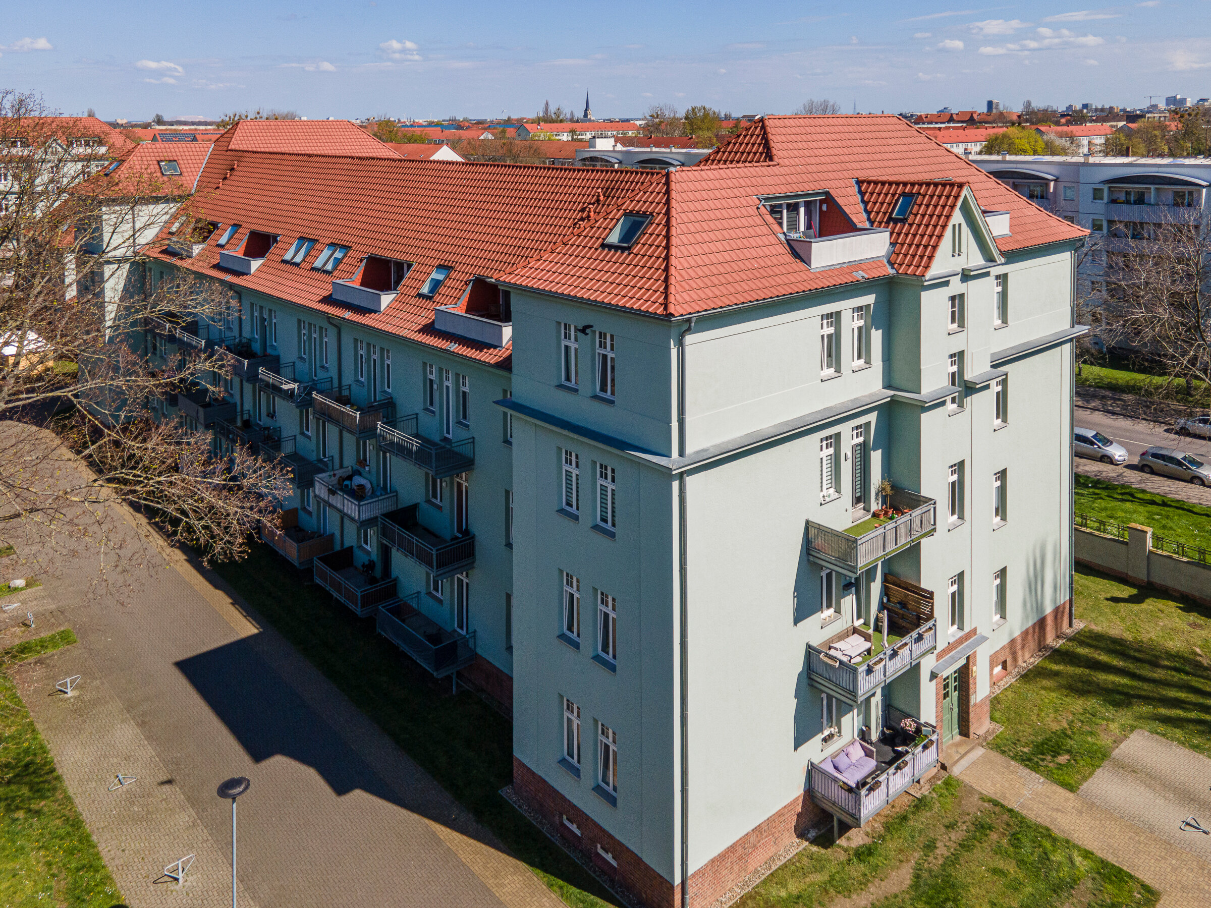 Wohnung zur Miete 600 € 2,5 Zimmer 80 m²<br/>Wohnfläche 4.<br/>Geschoss An der Enckekaserne 10 Beimssiedlung Magdeburg 39110