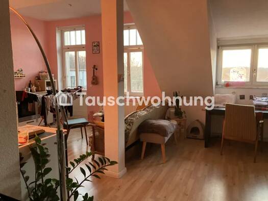 Wohnung zur Miete Tauschwohnung 400 € 2 Zimmer 55 m² 4. Geschoss Südvorstadt Süd 04275