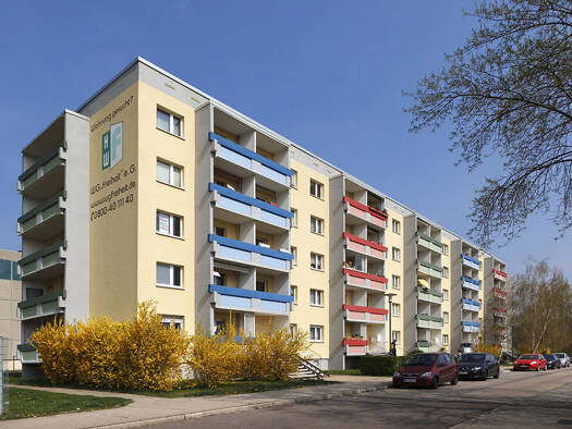 Wohnung zur Miete 379 € 3 Zimmer 63,1 m² 5. Geschoss Guldenstraße 1 Silberhöhe Halle (Saale) 06132