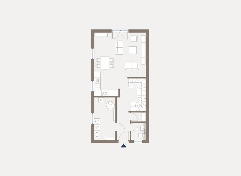 Doppelhaushälfte zum Kauf provisionsfrei 383.624 € 4 Zimmer 151 m² 290 m² Grundstück frei ab 01.12.2026 Brombach Schmitten 61389