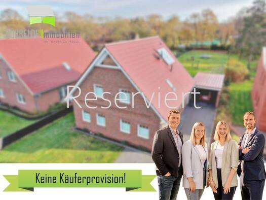 Einfamilienhaus zum Kauf provisionsfrei 449.000 € 5 Zimmer 148 m² 1.472 m² Grundstück Steenfelde Westoverledingen / Steenfelde 26810