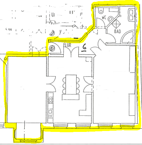 Wohnung zur Miete 1.150 € 3 Zimmer 105,7 m²<br/>Wohnfläche 2.<br/>Geschoss 01.02.2025<br/>Verfügbarkeit Gustav-Adolf-Straße 1 Zentrum - Nordwest Leipzig 04105