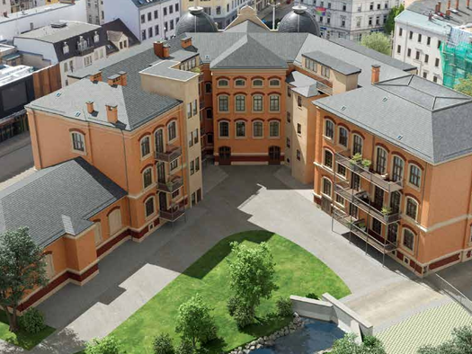 Wohnung zur Miete 513 € 2 Zimmer 57 m² 2. Geschoss frei ab 01.01.2026 Georgenplatz 1 Innenstadt Zwickau 08056