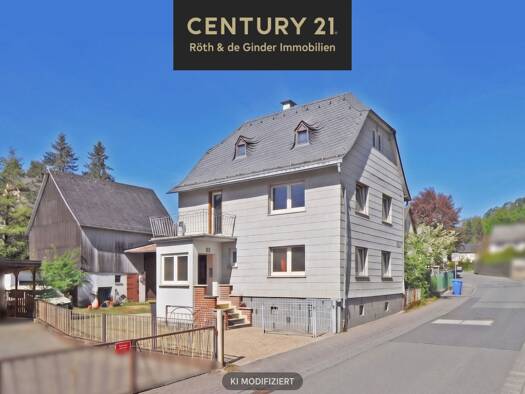 Einfamilienhaus zum Kauf 159.000 € 4 Zimmer 130 m² 1.120 m² Grundstück Stockhausen Leun 35638
