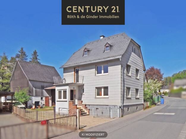 Einfamilienhaus zum Kauf 159.000 € 4 Zimmer 130 m² 1.120 m² Grundstück Stockhausen Leun 35638