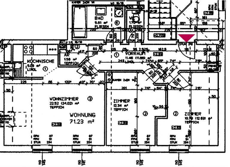 Wohnung zur Miete 619 € 71,2 m² Grafenschlag 150/5 Grafenschlag 3912