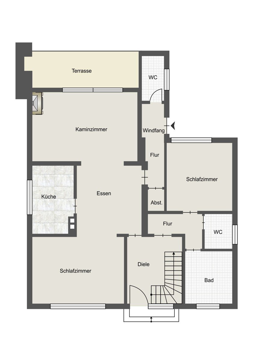 Mehrfamilienhaus zum Kauf 390.000 € 6 Zimmer 200 m²<br/>Wohnfläche 647 m²<br/>Grundstück Alstätte Ahaus / Alstätte 48683