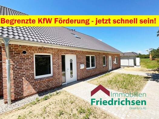 Doppelhaushälfte zum Kauf - Erstbezug 289.000 € 3 Zimmer 74,3 m² 2.274 m² Grundstück Neukirchen 25927