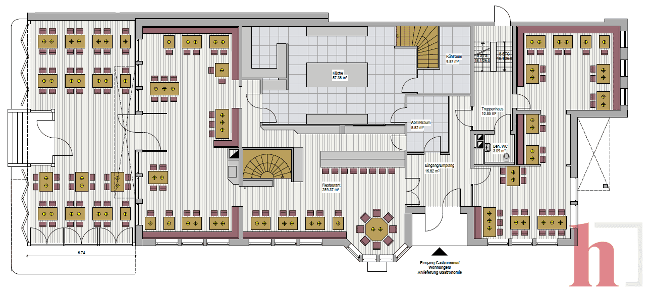 Verkaufsfläche zur Miete provisionsfrei 384,2 m²<br/>Verkaufsfläche Lembruch 49459