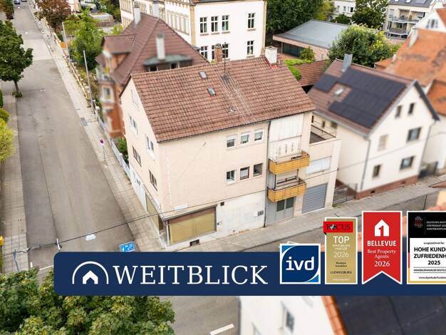 Mehrfamilienhaus zum Kauf 698.000 € 18 Zimmer 360 m² 174 m² Grundstück Zuffenhausen Zuffenhausen 70435