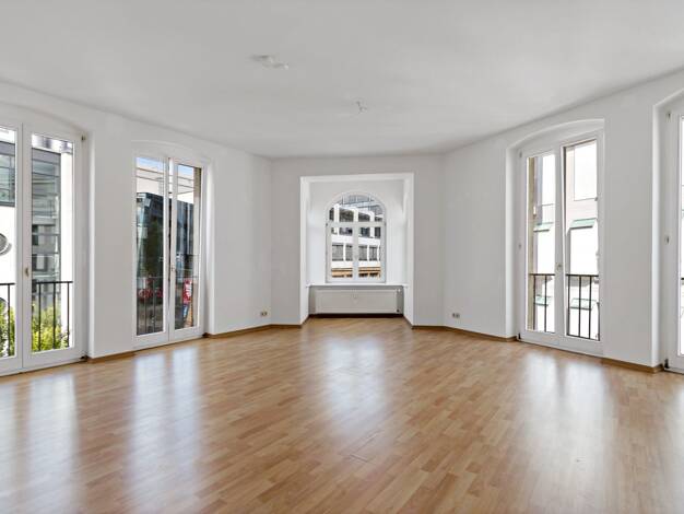 Wohnung zur Miete 630 € 2 Zimmer 78 m² 3. Geschoss Röserstraße 4 Innenstadt Mitte 06108