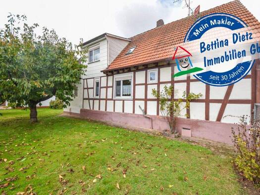 Einfamilienhaus zur Miete 600 € 5 Zimmer 100 m² 450 m² Grundstück Harpertshausen Babenhausen 64832