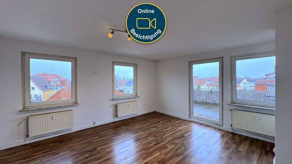 Wohnung zur Miete 850 € 3 Zimmer 82 m² 3. Geschoss West Hildesheim 31139