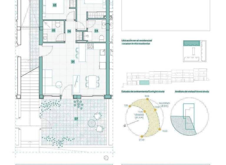 Studio zum Kauf - Erstbezug provisionsfrei 299.900 € 3 Zimmer 69 m² Los Balcones 03186