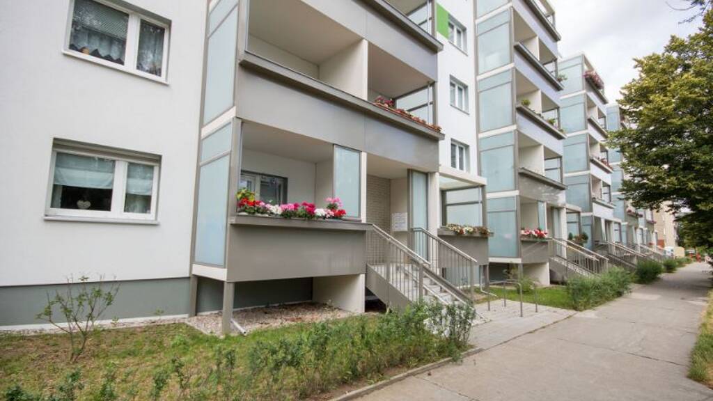 Wohnung zur Miete 348 € 2 Zimmer 56,9 m² 3. Geschoss Fischerring 8 Heide Nord Halle (Saale) 06120