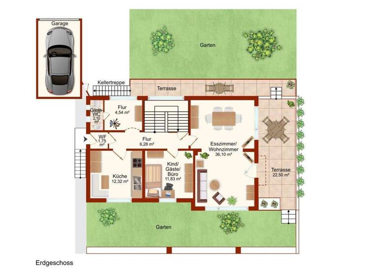 Einfamilienhaus zum Kauf 269.000 € 6 Zimmer 141,4 m² 748 m² Grundstück Syke 28857