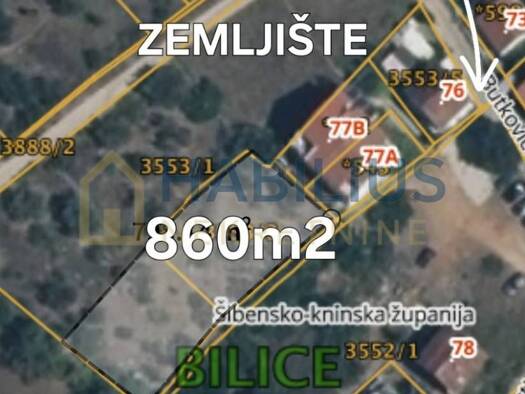 Wohn- und Gewerbegrundstück zum Kauf 170.000 € Šibenik 22000