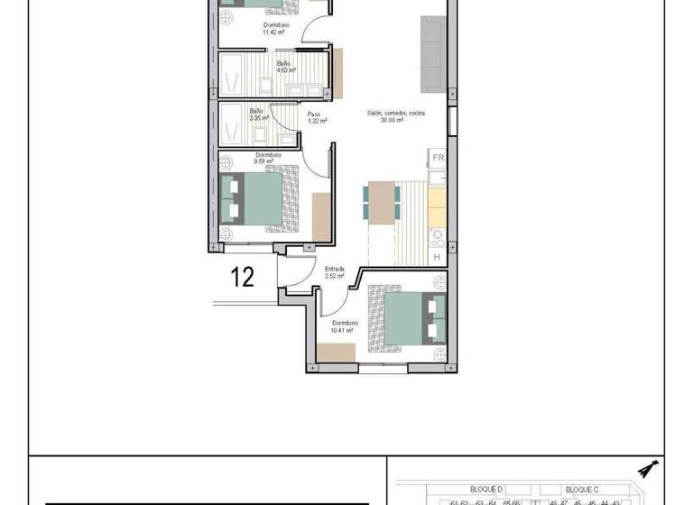 Wohnung zum Kauf 246.900 € 86 m² Torre Silva 30591