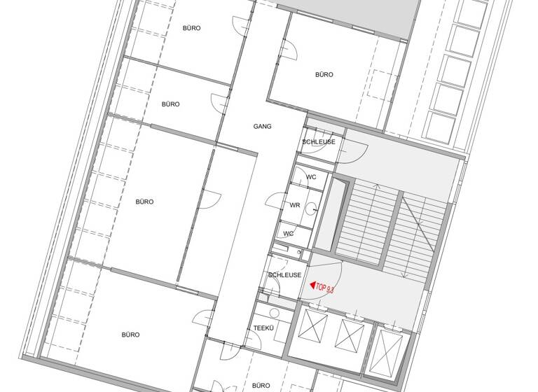 Büro zur Miete 15 € 6 Zimmer Wien 1040