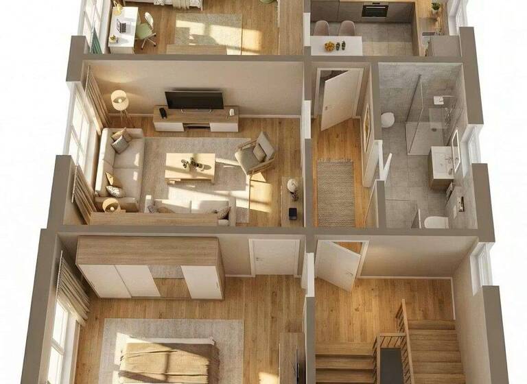 Wohnung zum Kauf 70.000 € 2 Zimmer 70,4 m² Bad Blankenburg 07422