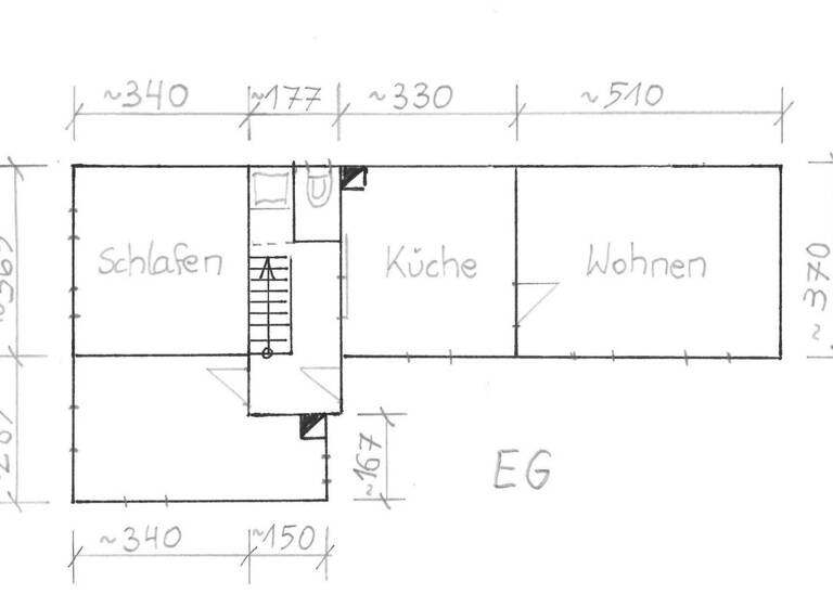 Einfamilienhaus zum Kauf 49.000 € 3 Zimmer 85 m² 215 m² Grundstück St.Marienkirchen 4774