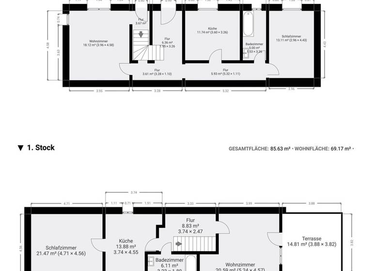 Doppelhaushälfte zur Miete 1.093 € 4 Zimmer 136,7 m² Radewiese Heinersbrück / Radewiese 03185