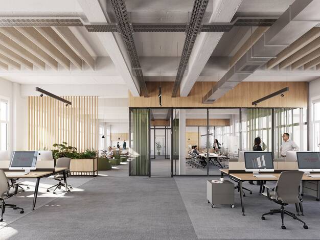 Bürofläche zur Miete provisionsfrei 25 € 2.449,4 m² Bürofläche Gerichtstraße 27 Gesundbrunnen Mitte 13347