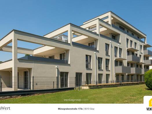 Terrassenwohnung zum Kauf - Erstbezug 257.867 € 44,6 m² Münzgrabenstraße 173c Jakomini Graz 8010