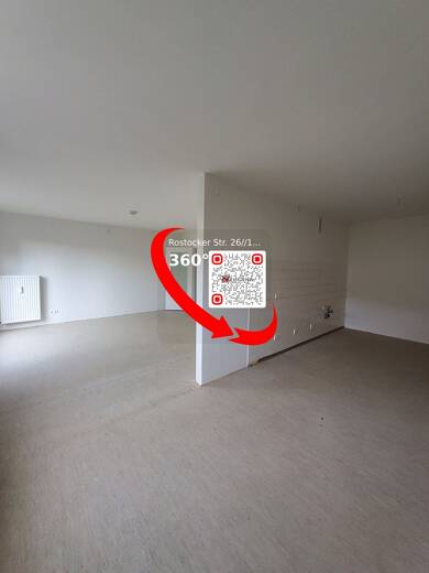 Wohnung zur Miete nur mit Wohnberechtigungsschein 317 € 2 Zimmer 64,6 m² 1. Geschoss frei ab sofort Rostocker Str. 26 Westhagen Wolfsburg 38444