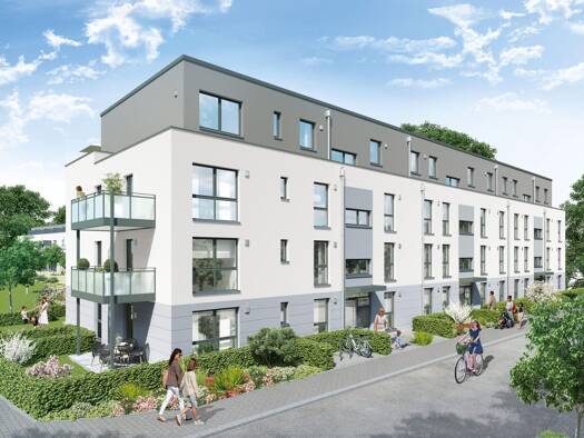 Terrassenwohnung zum Kauf - Neubau provisionsfrei 374.900 € 3 Zimmer 75 m² EG Bergheim 50129