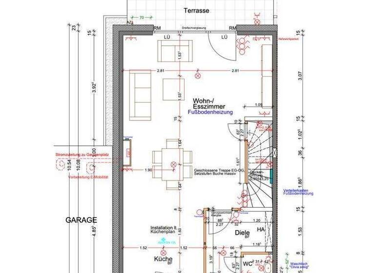 Doppelhaushälfte zur Miete - Erstbezug 1.700 € 5 Zimmer 148 m² 240 m² Grundstück frei ab 01.06.2026 Am Löhlein 43 Eckersmühlen 91154