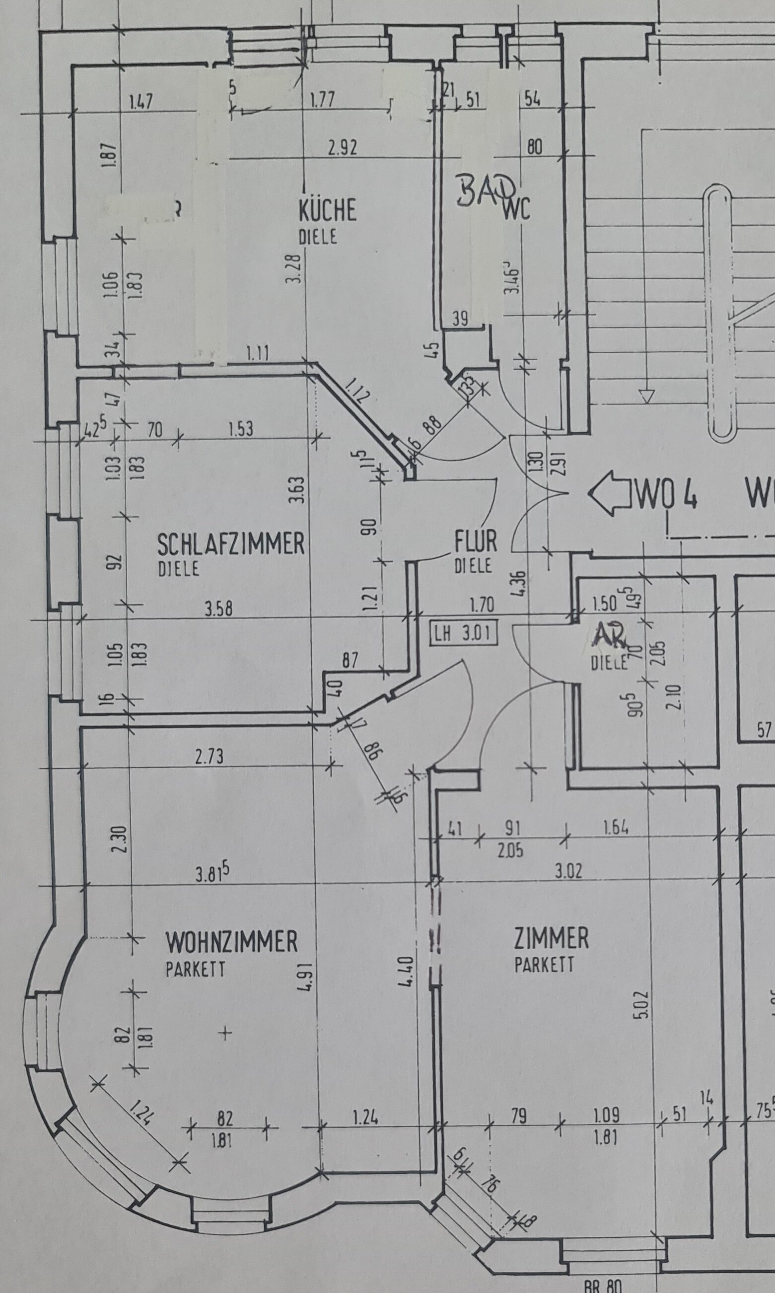 Wohnung zur Miete 430 € 3 Zimmer 76,5 m²<br/>Wohnfläche 01.02.2025<br/>Verfügbarkeit Limbach-Oberfrohna Limbach-Oberfrohna 09212