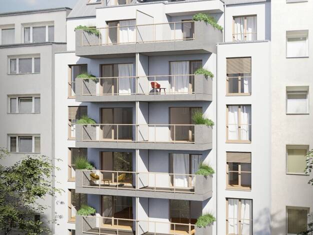 Wohnung zum Kauf - Erstbezug 529.000 € 3 Zimmer 57,3 m² 3. Geschoss Rotenmühlgasse 56 Meidling 1120