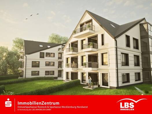 Wohnung zum Kauf - Erstbezug 749.500 € 3 Zimmer 97 m² Gehlsdorf Rostock 18147