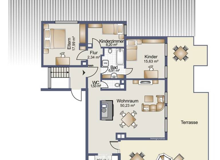 Penthouse zum Kauf 830.000 € 4 Zimmer 128 m² Merzhausen 79249