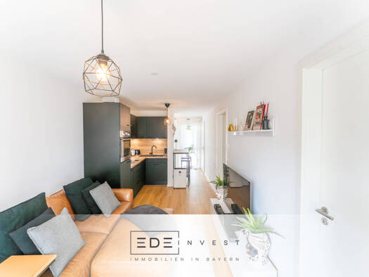 Wohnung zum Kauf 497.300 € 2 Zimmer 46 m² EG Unterföhring 85774