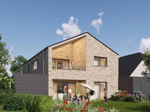 Wohnung zur Miete - Erstbezug 1.400 € 3 Zimmer 107,3 m² Borghorst Steinfurt 48565