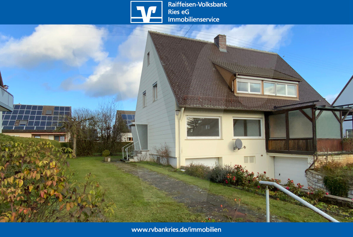 Haus zum Kauf 369.000 € 9 Zimmer 172,8 m²<br/>Wohnfläche 1.006 m²<br/>Grundstück Baldingen Nördlingen / Baldingen 86720