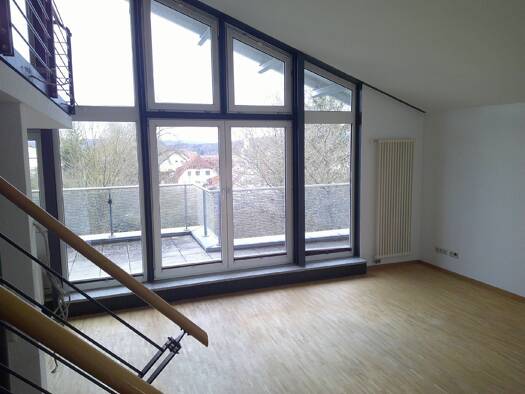 Penthouse zur Miete 670 € 3 Zimmer 84,1 m² 2. Geschoss frei ab sofort Bachstraße Hünfeld 36088